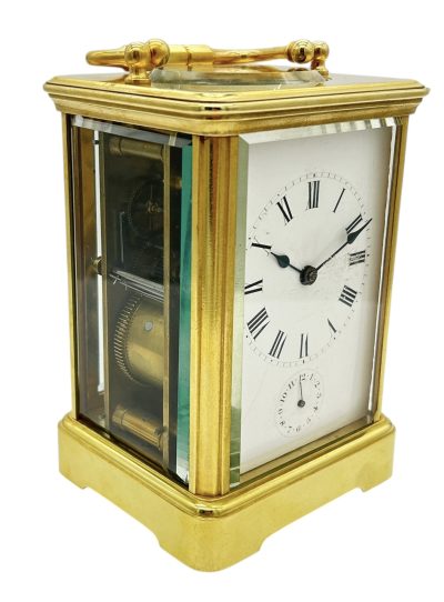 Incredible Antique French Gong striking Carriage Clock – 8-Day Carriage Clock C1880 - Image 5