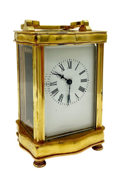 Fantastic French Antique Serpentine case Carriage Clock – 8-Day Carriage Clock C1900 - Image 7