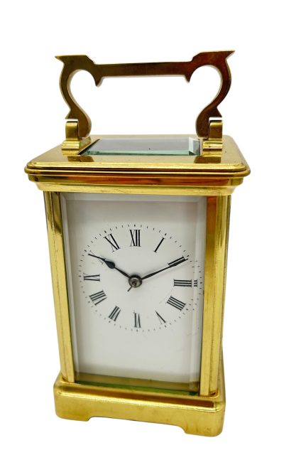 Outstanding Antique French Gong striking Carriage clock – ca1890 - Image 7