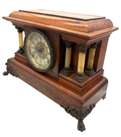Lovely Seth Thomas Mantel Clock – 8 Day gong striking Clock - Image 12