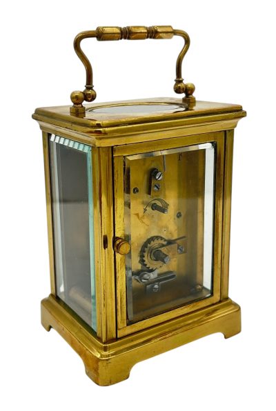 Classic Antique French Carriage clock – ca1900 - Image 7