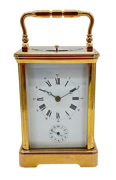 Fantastic Antique French Leppe Repeater Carriage Clock – 8-Day Carriage Clock C1890
