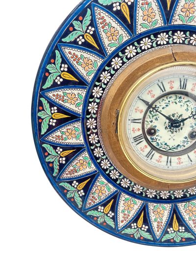 Vintage Kitsch HAC Morrocan Plate wall clock - Image 14