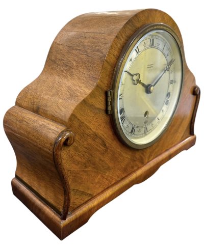 Wonderful Elliot Double Chime Walnut Mantel clock - Image 6