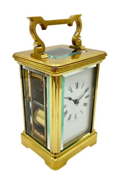 Outstanding Antique French Gong striking Carriage clock – ca1890 - Image 11