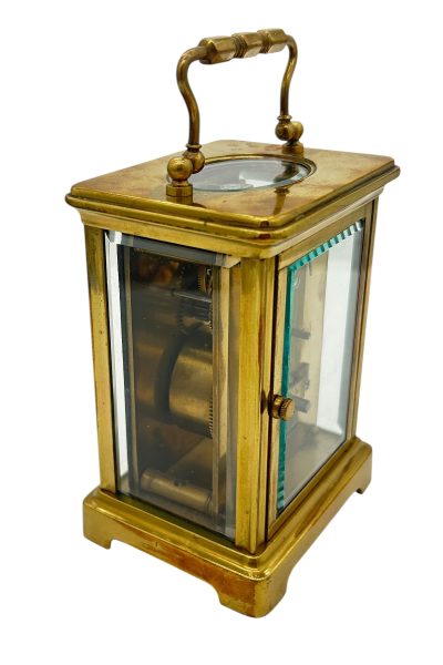 Classic Antique French Carriage clock – ca1900 - Image 2