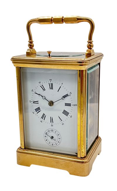 Fantastic Antique French Leppe Repeater Carriage Clock – 8-Day Carriage Clock C1890 - Image 10