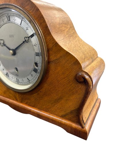 Wonderful Elliot Double Chime Walnut Mantel clock - Image 7