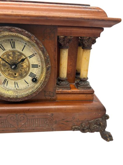 Lovely Seth Thomas Mantel Clock – 8 Day gong striking Clock - Image 11