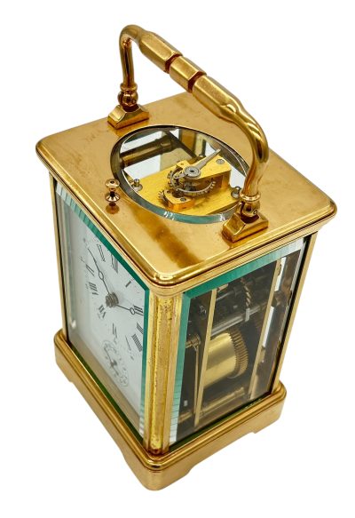 Fantastic Antique French Leppe Repeater Carriage Clock – 8-Day Carriage Clock C1890 - Image 11