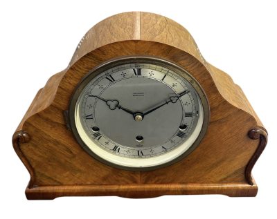 Wonderful Elliot Double Chime Walnut Mantel clock - Image 9