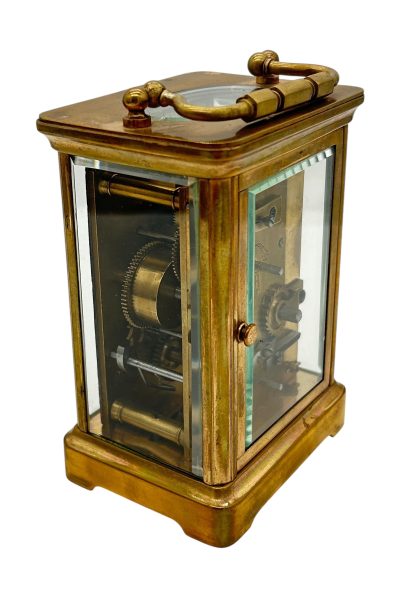 Fabulous Antique French H & H Alarm Carriage clock – ca1890 - Image 21