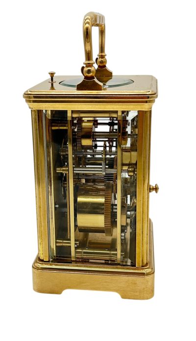 Fantastic Antique French Leppe Repeater Carriage Clock – 8-Day Carriage Clock C1890 - Image 7