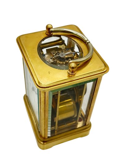 Exquisite Antique French Bell striking Carriage Clock – 8-Day Carriage Clock C1880 - Image 2