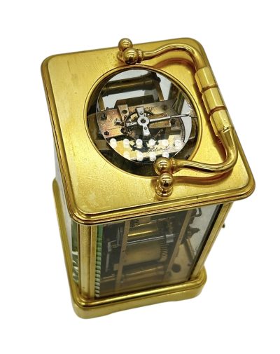 Incredible Antique French Gong striking Carriage Clock – 8-Day Carriage Clock C1880 - Image 9