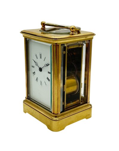 Exquisite Antique French Bell striking Carriage Clock – 8-Day Carriage Clock C1880 - Image 3