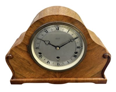 Wonderful Elliot Double Chime Walnut Mantel clock - Image 4