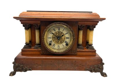 Lovely Seth Thomas Mantel Clock – 8 Day gong striking Clock