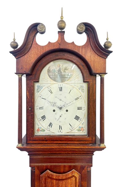 Fabulous Antique English “Huntsleat” Oak case Longcase clock - 8 day – 1820