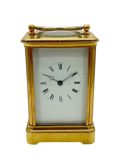 Exquisite Antique French Bell striking Carriage Clock – 8-Day Carriage Clock C1880 - Image 4