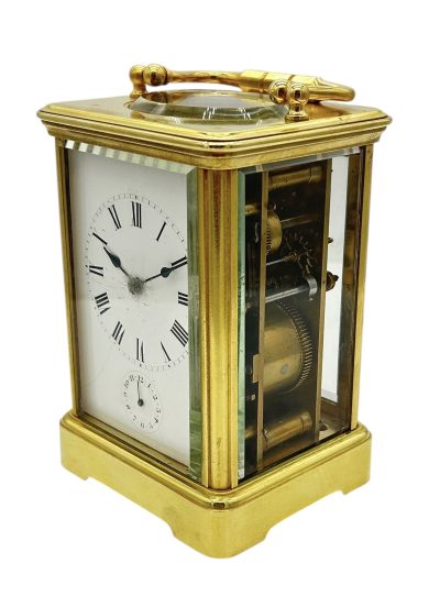 Incredible Antique French Gong striking Carriage Clock – 8-Day Carriage Clock C1880 - Image 2