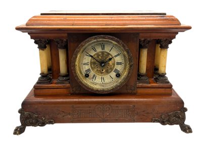 Lovely Seth Thomas Mantel Clock – 8 Day gong striking Clock - Image 6