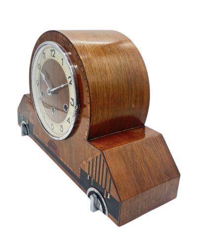 Exquisite Art Deco Musical Double Chime Mantel Clock – ca1920 - Image 6
