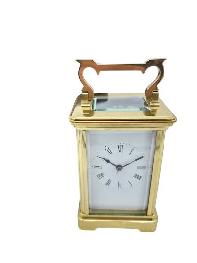 Outstanding Antique French Gong striking Carriage clock – ca1890 - Image 3