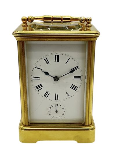 Incredible Antique French Gong striking Carriage Clock – 8-Day Carriage Clock C1880 - Image 7