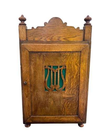 Fabulous Arts & Crafts Mahogany Mantel Clock – ca 1890 - Image 7