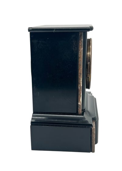 Wonderful Timepiece Slate & marble Mantel Clock – ca1895 - Image 13