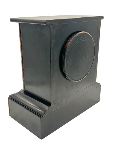 Wonderful Timepiece Slate & marble Mantel Clock – ca1895 - Image 5
