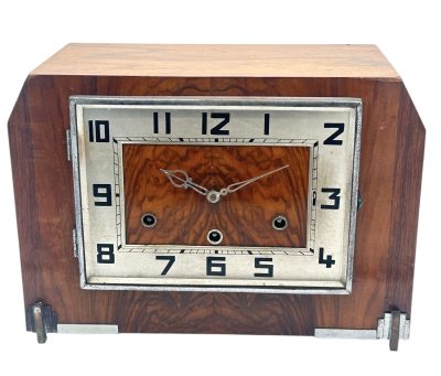 Fantastic Art Deco Musical Mantel Clock –   ca1940 - Image 11
