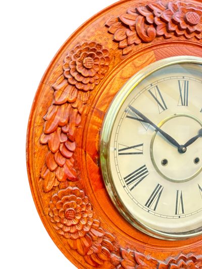 Wonderful American Ansonia Regulator Wall clock – ca1890 - Image 10
