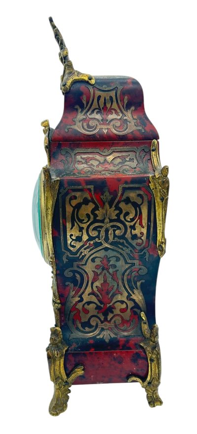Fantastic French boulle Candelabra Clock set – Ca1870 - Image 7