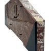 Fabulous French Art Deco Red & Black Marble Mantel Clock - Image 8