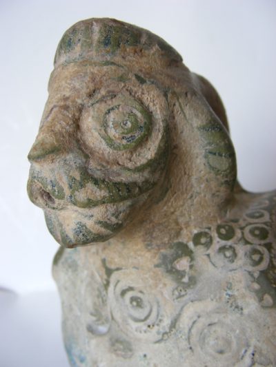 Unique Persian 11th Century anthropomorphic & Zoomorphic Drinking Vessel with Thermoluminescence (TL) Certificate Islamic Period - Image 3