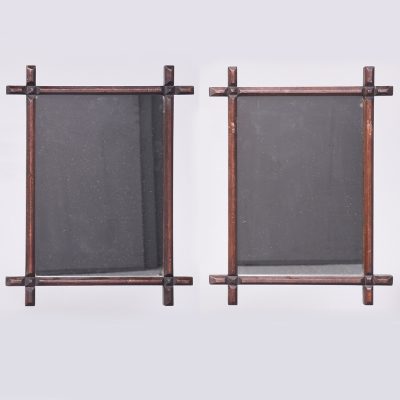 Pair of Gothic Style Mirrors