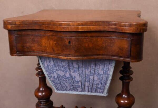Victorian Walnut Games Table SAI1752 - Image 16
