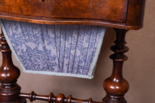 Victorian Walnut Games Table SAI1752 - Image 3