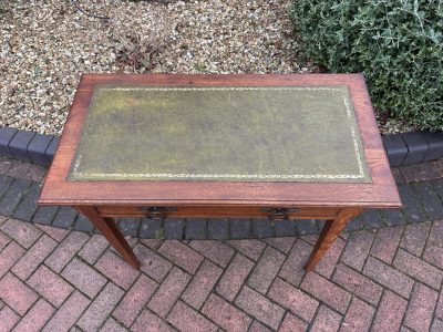 Arts & Crafts Oak Desk - Image 2