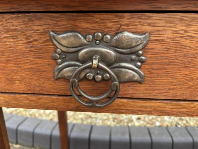 Arts & Crafts Oak Desk - Image 4