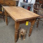 Small Antique Edwardian Pine Kitchen Dining Table Seats 4 Antique Antique Furniture
