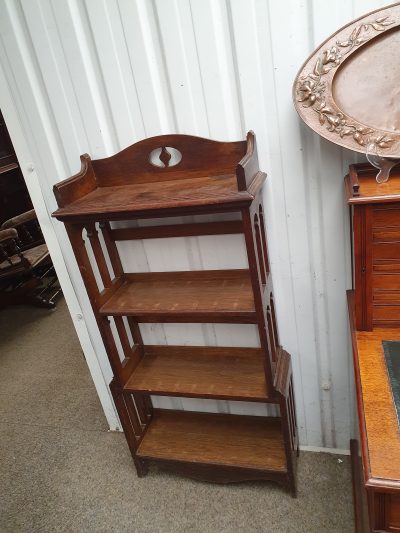 Arts & Crafts Oak Bookcase Shelves