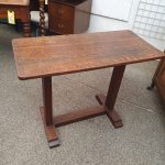 Small Antique Oak Refectory Table antique side table Antique Furniture