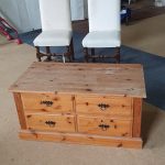 Vintage Pine Coffee Table antique furniture Miscellaneous