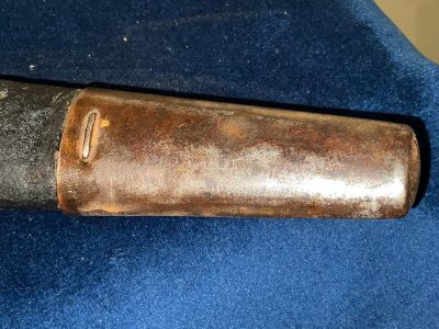1WW BRITISH BAYONET & SCABBARD - Image 3