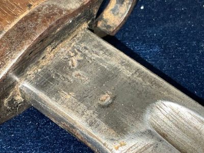 1WW BRITISH BAYONET & SCABBARD - Image 5