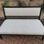Late Victorian Ebonised Sofa c1890 Late Victorian Antique Benches