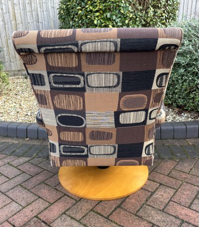 Mid Century Parker Knoll Swivel Armchair - Image 4